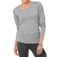 Horny Toad Swifty Pocket T-Shirt - Recycled Materials, Long Sleeve (For Women) in Charcoal Heather - Closeouts
