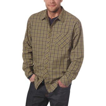 Horny Toad Vanquish Cotton Shirt - Wrinkle-Resistant, Long Sleeve (For Men) in Bright Olive