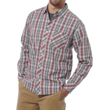 Horny Toad Vanquish Cotton Shirt - Wrinkle-Resistant, Long Sleeve (For Men) in Red Potato - Closeouts