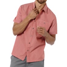 Horny Toad Wily Shirt - Button Up, Short Sleeve (For Men) in Mineral Red - Closeouts