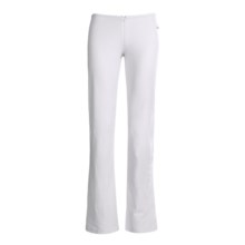 Hot Chillys Micro-Elite Brushed Pants with Zipper - Bootcut (For Women) in White - Closeouts