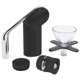 Houdini Vertical Rabbit Corkscrew Gift Set - 5-Piece in Black