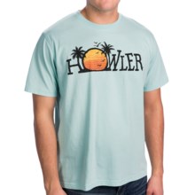 Howler Brothers Graphic T-Shirt - Short Sleeve (For Men) in Sunset/Blue - Closeouts