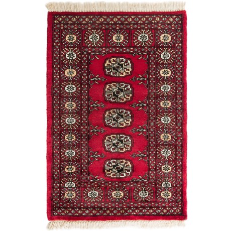 46%OFF 2 X 3ラグ HRIボハラコレクション手織りウールアクセントラグ - 2×3」 HRI Bokhara Collection Hand-Knotted Wool Accent Rug - 2x3'