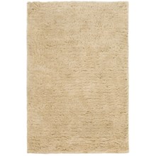 Hri Ultrasoft Shag Area Rug - 7-1/2x9-1/2' in Beige - Closeouts