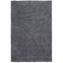 Hri Ultrasoft Shag Area Rug - 7-1/2x9-1/2' in Grey - Closeouts