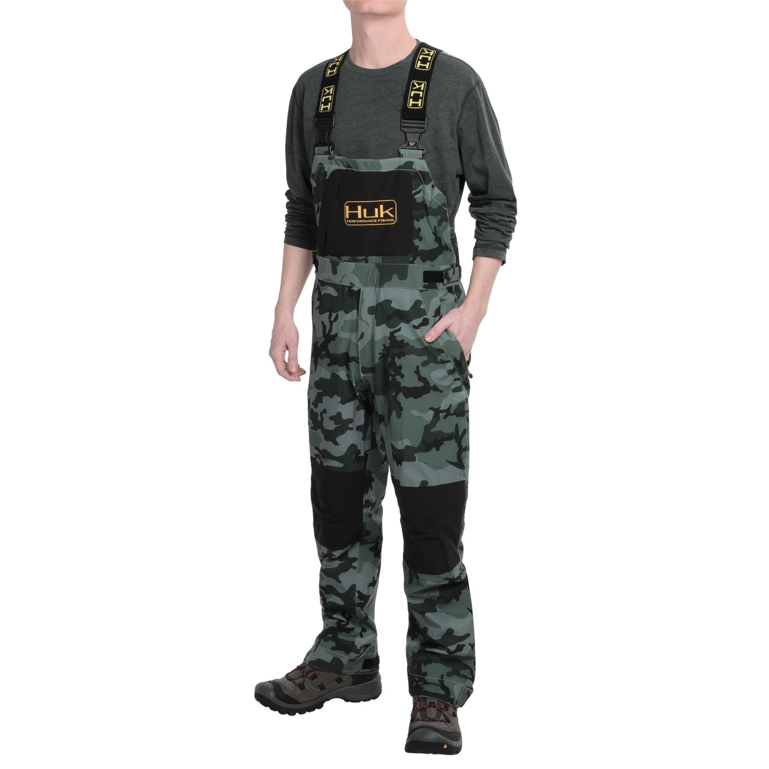 Huk All Weather Bib Overalls (For Men) Save 42