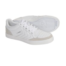 Hummel Stadil Low Top Shoes - Leather, Sneakers (For Men) in White - Closeouts