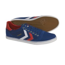 Canvas Sneakers   on Hummel Stadil Low Top Usa Shoes   Canvas  Sneakers  For Men  In Blue