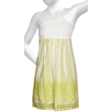 Hurley Big Ben Woven Dress - Strapless (For Women) in Stonewash - Closeouts