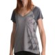 Hurley Big Fun T-Shirt - V-Neck, Short Sleeve (For Women)
