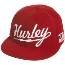 Hurley Bolt Action FlexFit Hat (For Men) in Redline - Closeouts