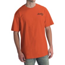 Hurley Go Surf Charlie T-Shirt - Short Sleeve (For Men) in Blaze Orange - Closeouts
