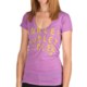 Hurley Gurley T-Shirt - V-Neck, Short Sleeve (For Women)
