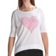 Hurley Love Struck T-Shirt - Cotton Jersey, 3/4 Sleeve (For Women)