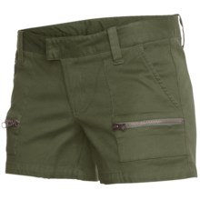 Hurley Lowrider Zipper Shorts (For Women) in Combat - Closeouts