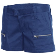 Hurley Lowrider Zipper Shorts (For Women) in Midnight - Closeouts