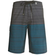 Hurley Phantom Charge Boardshorts (For Men) in Black - Closeouts
