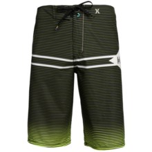 Hurley Phantom Version Boardshorts - Recycled Materials (For Men) in Neon Yellow - Closeouts