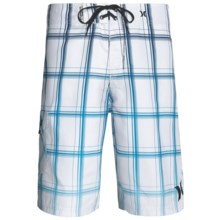 Hurley Puerto Rico Blend Boardshorts - Recycled Materials (For Men) in White - Closeouts