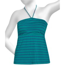 Hurley Scuttle Halter Camisole - Cotton-Modal Knit (For Women) in Calypso - Closeouts