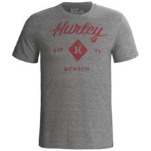 Hurley Shock Treatment T-Shirt - Short Sleeve (For Men) in Salt & Pepper - Closeouts