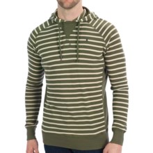 Hurley Thermite Hoodie Shirt - Waffle Knit, Long Sleeve (For Men) in Fort Green - Closeouts