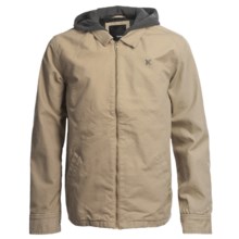 Hurley Unified Jacket- Insulated, Cotton (For Men) in Sand Storm - Closeouts