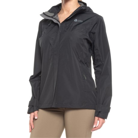 Sierra Designs Hurricane Rain Jacket - Waterproof (For Women) - BLACK (M )