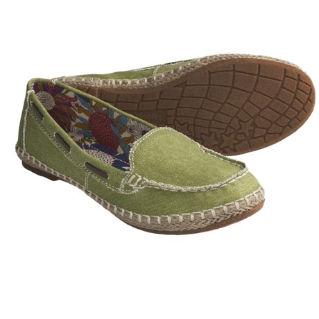 Hush Puppies Coppelia Moccasin Shoes - Slip-Ons, Canvas (For Women) in ...