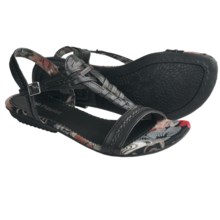 Hush Puppies Corsica Sandals - Leather (For Women) in Black - Closeouts