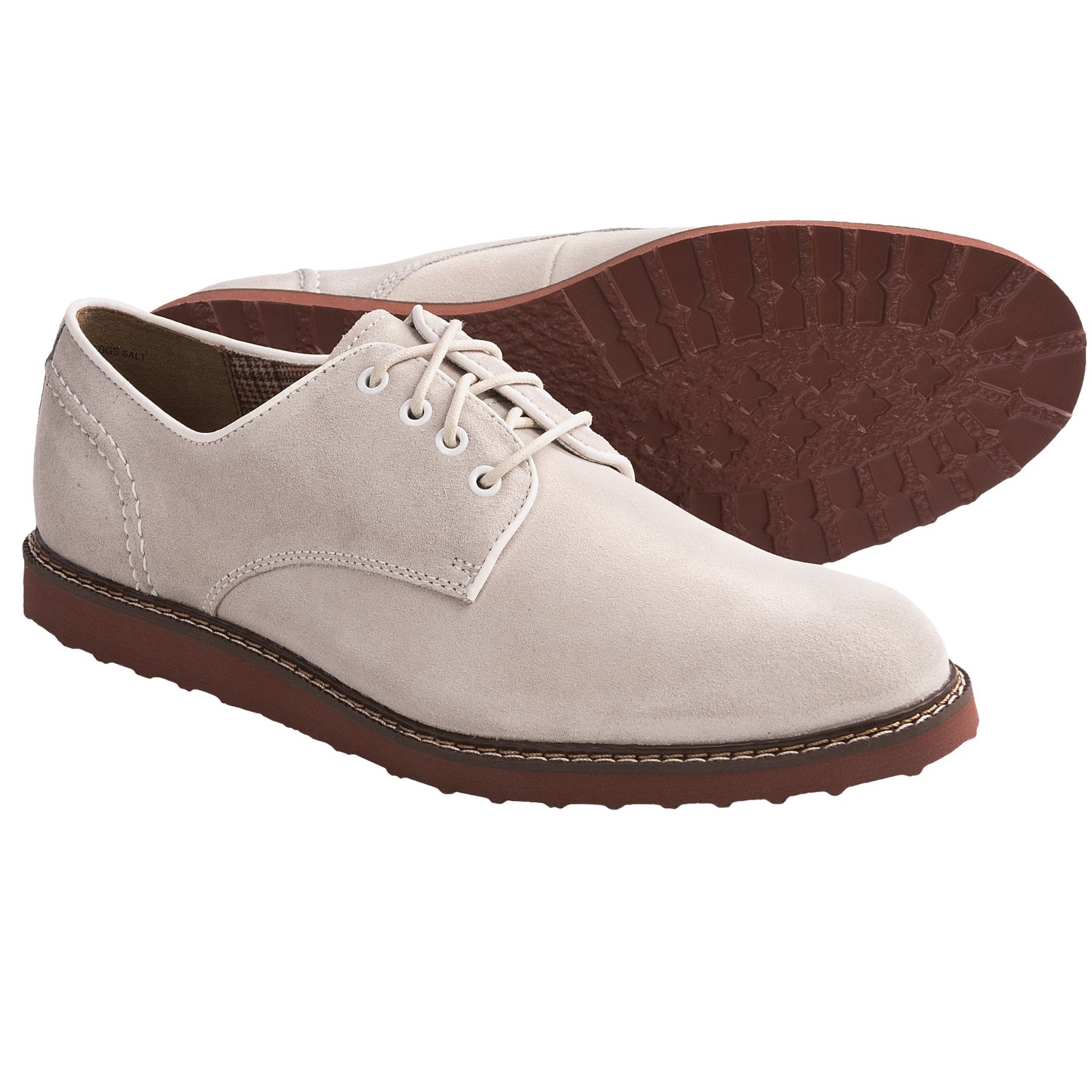 Hush Puppies Derby Wedge Shoes - Water-Resistant Suede (For Men) in ...