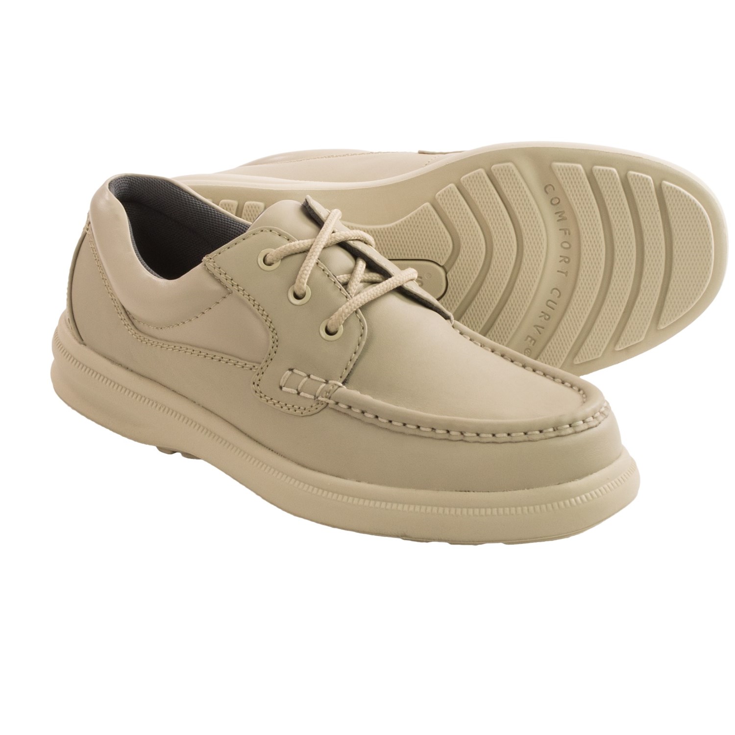 Hush Puppies Gus Shoes - Leather, Lace-Ups (For Men) in Sport White ...