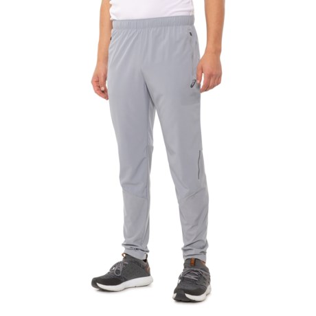 ASICS Hybrid Pants (For Men) - STEEL GRY/PERF BLACK (L )
