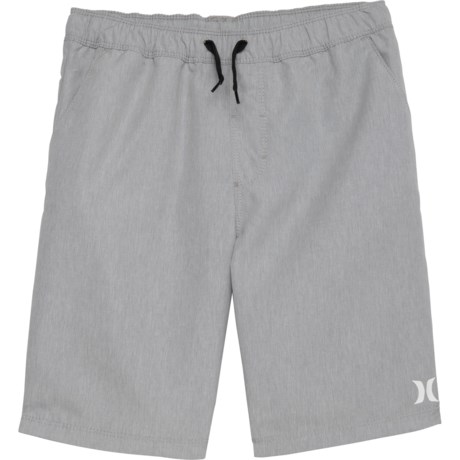 Hurley Hybrid Shorts (For Big Boys) - WOLF GRAY (L )