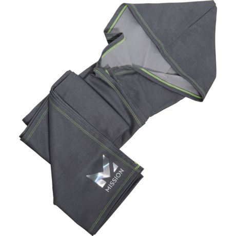 UPC 816714020483 product image for HydroActive MAX(R) Sideline Cooling Towel - UPF 50, 64x43.5? - CHARCOAL/HI VIS G | upcitemdb.com