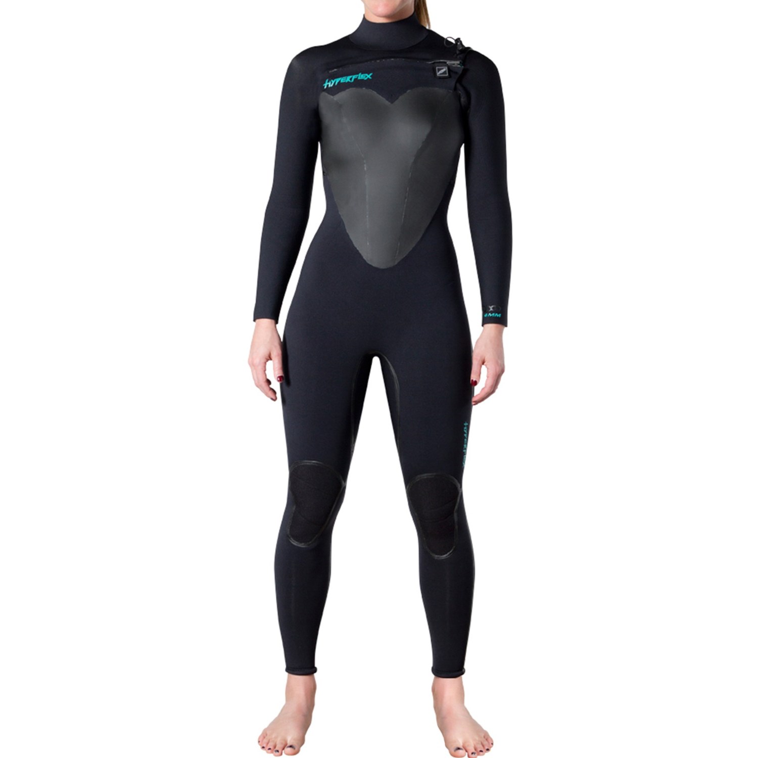 Hyperflex Skull Front Zip Full Wetsuit (For Women) Save 80