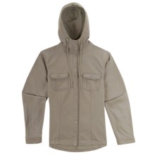 Ibex OC Canvas Hooded Jacket - Organic Cotton (For Women) in Rope - Closeouts