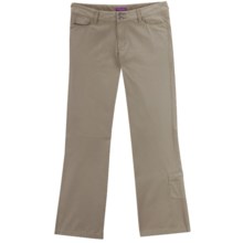 Ibex OC Canvas Pants - Organic Cotton, Straight Leg (For Women) in Rope - Closeouts