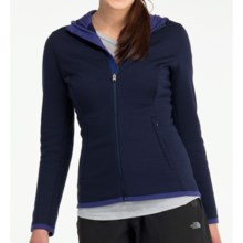 Icebreaker 320 RealFleece Igloo Hoodie Shirt - Merino Wool, Full Zip, Long Sleeve (For Women) in Admiral - Closeouts