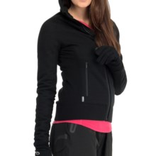 Icebreaker Arctic RealFleece 320 Hooded Jacket - Merino Wool, Full Zip (For Women) in Black - Closeouts