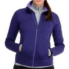 Icebreaker Arctic RealFleece 320 Jacket - Merino Wool, UPF 50+ (For Women) in Horizon - Closeouts