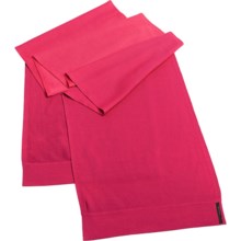 Icebreaker Aurora Scarf - Merino Wool (For Men and Women) in Cherub/Ruby - Closeouts