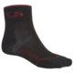 Icebreaker Bike Lite Mini Socks - Merino Wool, Quarter-Crew, Light Cushion (For Men)