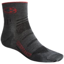 Icebreaker Bike Ultralite Mini Socks - Merino Wool, Quarter-Crew (For Men) in Oil/Salsa/Oil - 2nds