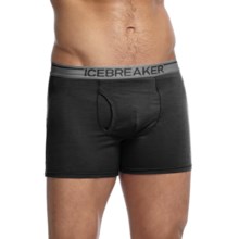 Icebreaker Bodyfit 150 Anatomica Underwear - Merino Wool, Boxer Briefs (For Men) in Black - Closeouts