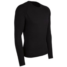 Icebreaker Bodyfit 150 Atlas Base Layer Top - Merino Wool, Ultralite, Long Sleeve (For Men) in Black - Closeouts