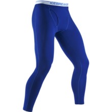 Icebreaker Bodyfit 200 Base Layer Bottoms - Merino Wool, Midweight (For Men) in Cobalt - Closeouts