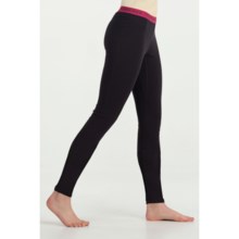 Icebreaker Bodyfit 200 Base Layer Leggings - UPF 50+, Merino Wool (For Women) in Cognac - Closeouts