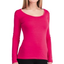 Icebreaker Bodyfit 200 Base Layer Top - UPF 50+, Merino Wool, Long Sleeve (For Women) in Cherub - Closeouts